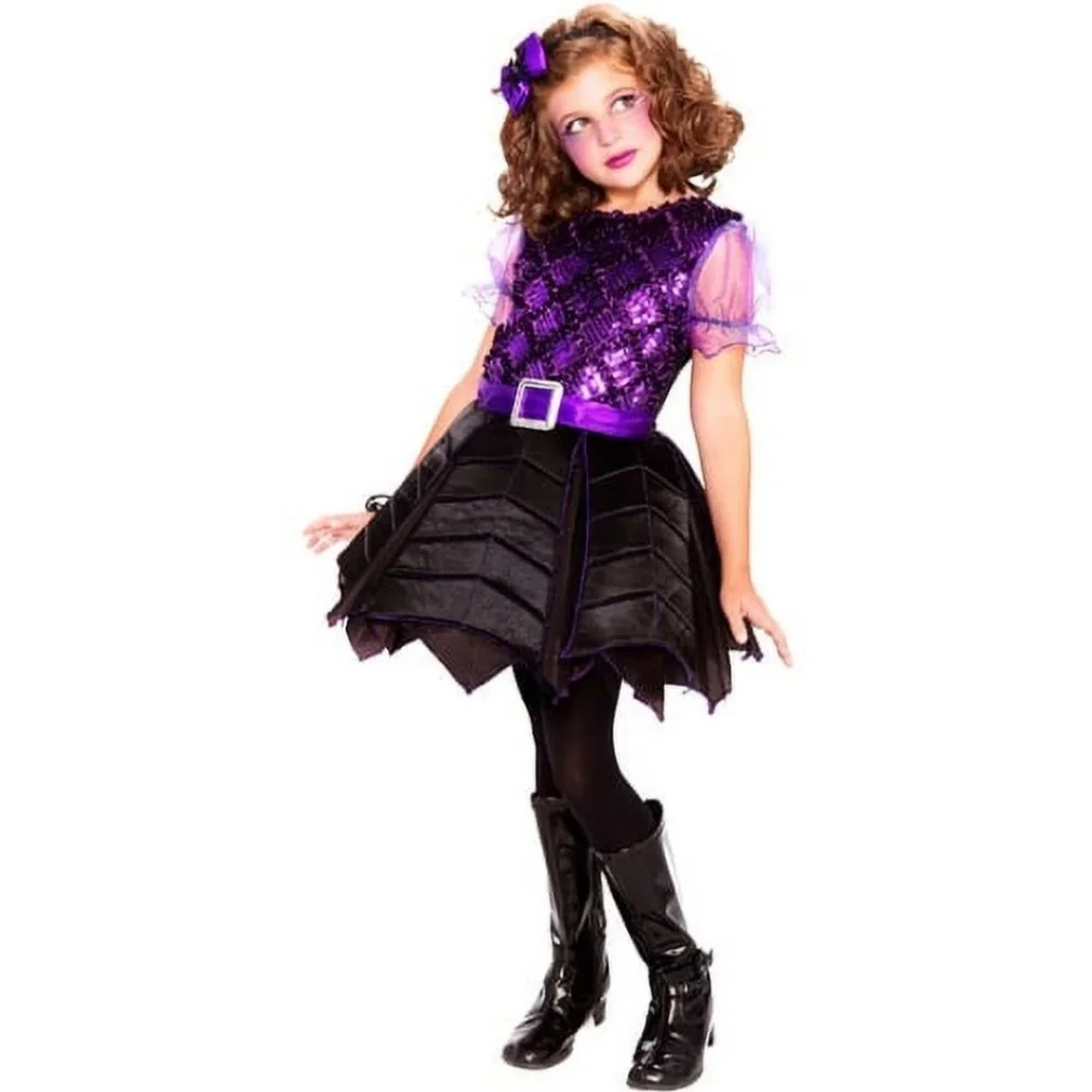 Spiderella Princess Purple Costume Dress